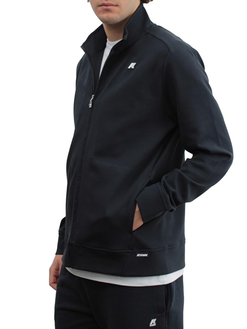 Felpa Hayce Interlock K-Way Uomo - Blu