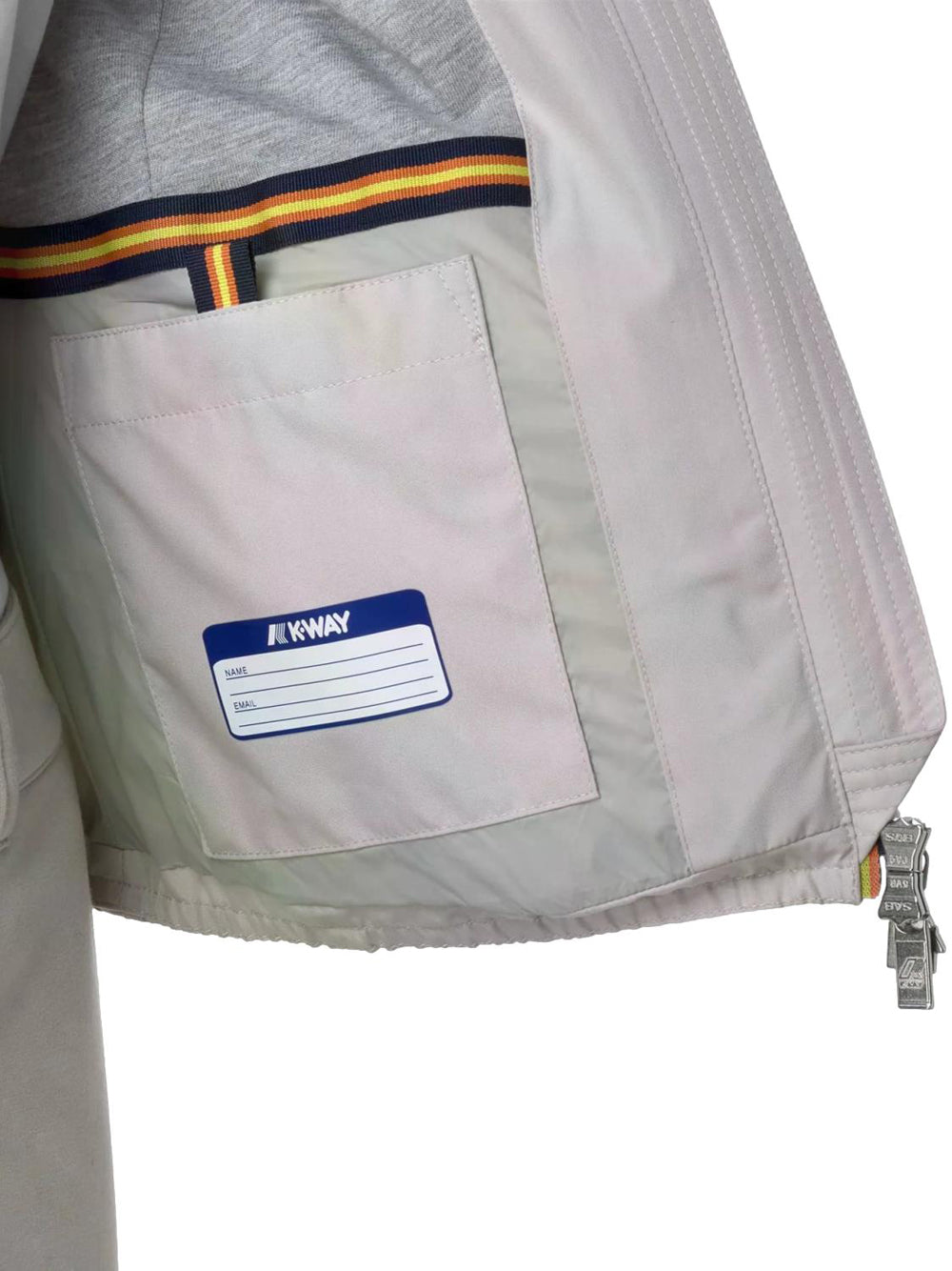 Giubbino K-Way Donna - Bianco