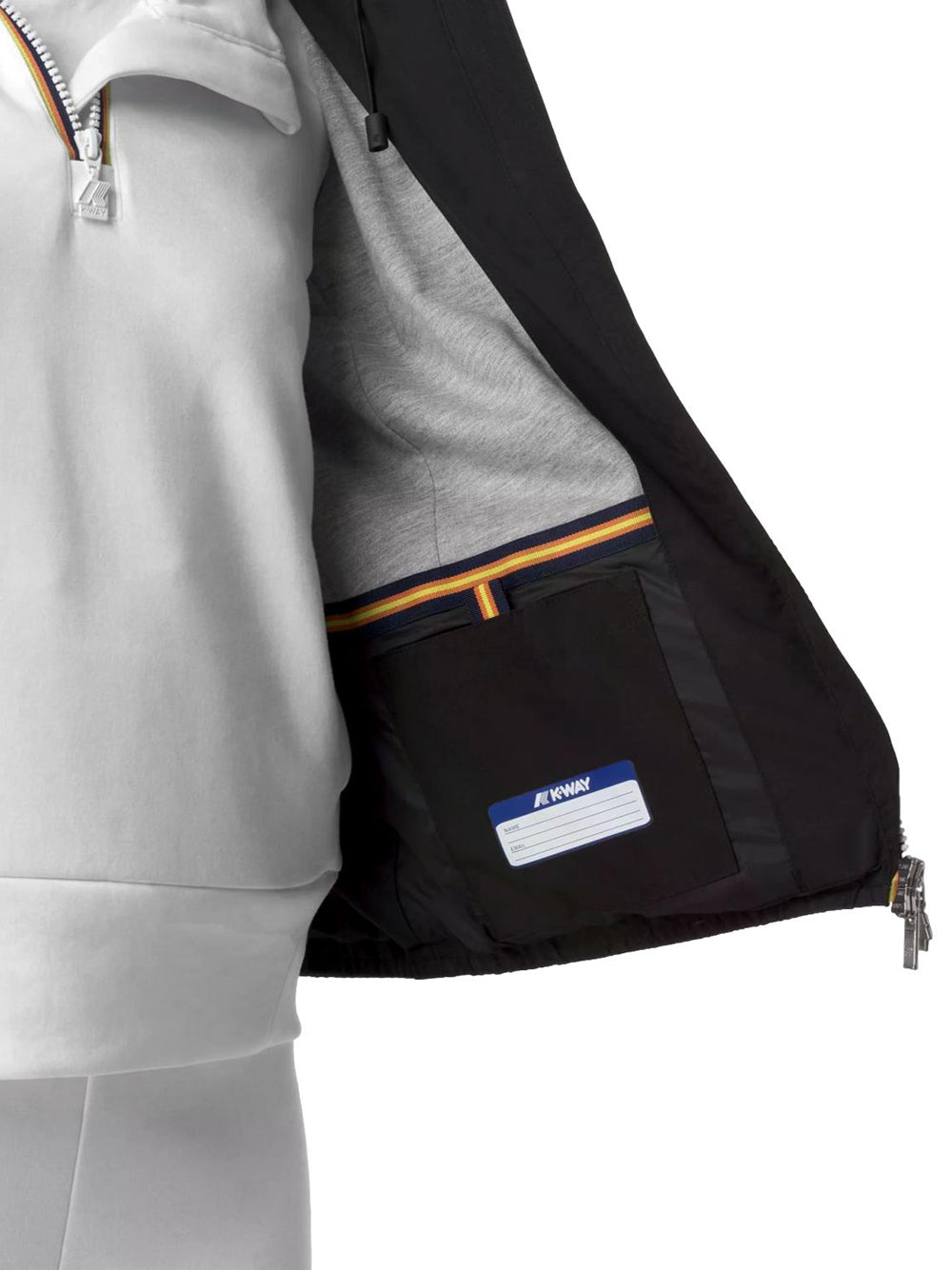 Giubbino K-Way Donna - Nero