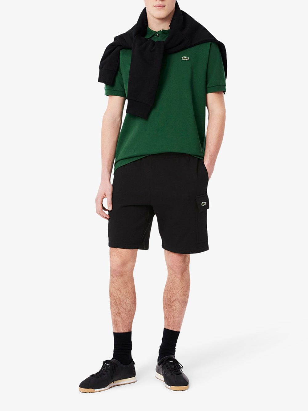 Bermuda Casual Lacoste Uomo - Nero
