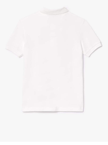 Polo Lacoste Bambino - Bianco