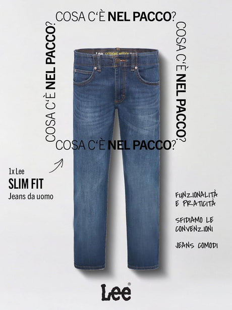 Jeans Slim Fit Mvp Lee Uomo