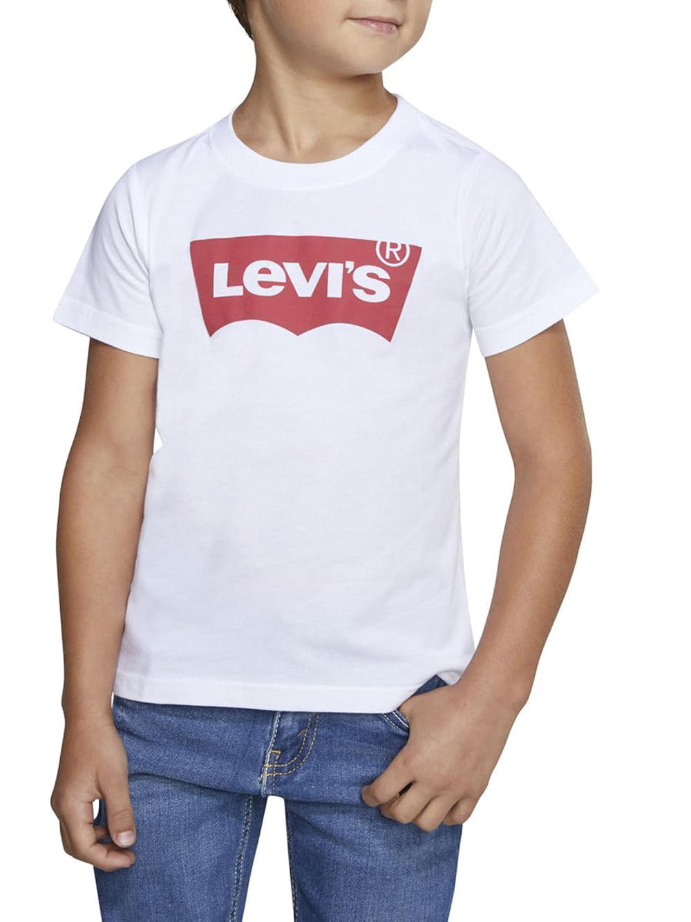 T-shirt Levisjr Bambino - Bianco