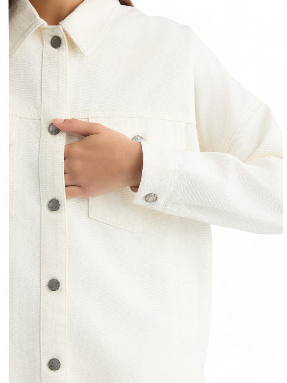 Giacca Liu Jo Denim Donna - Bianco