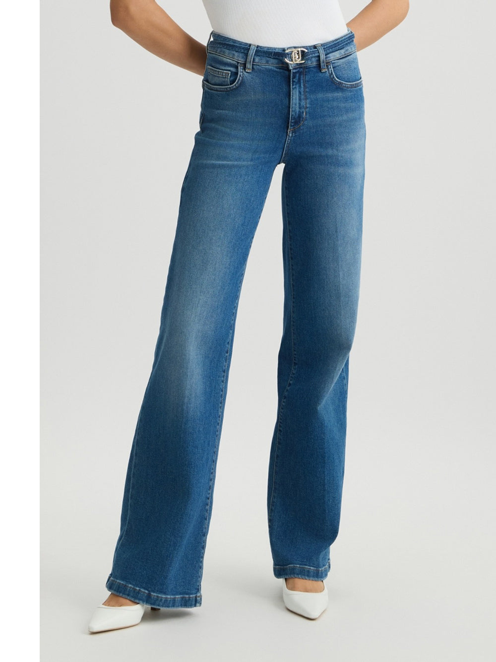 Jeans A Zampa Liu Jo Good Flare Donna - Denim