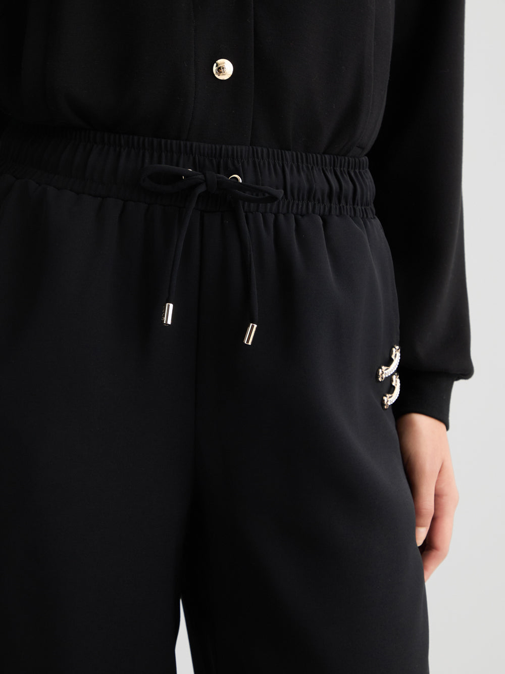 Pantalone Jogger Liu Jo Donna - Nero