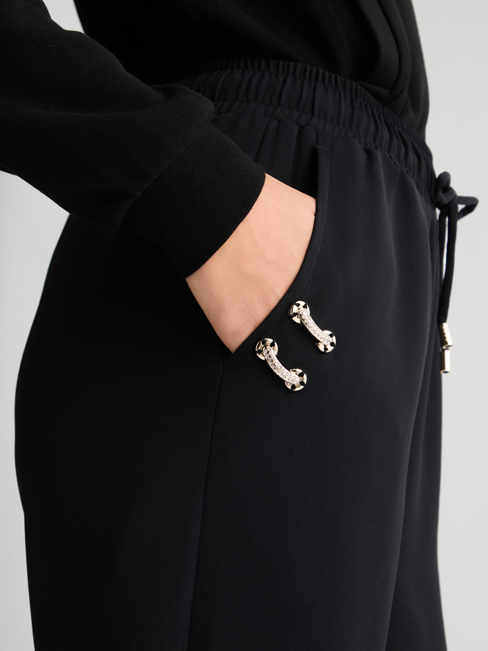 Pantalone Jogger Liu Jo Donna - Nero