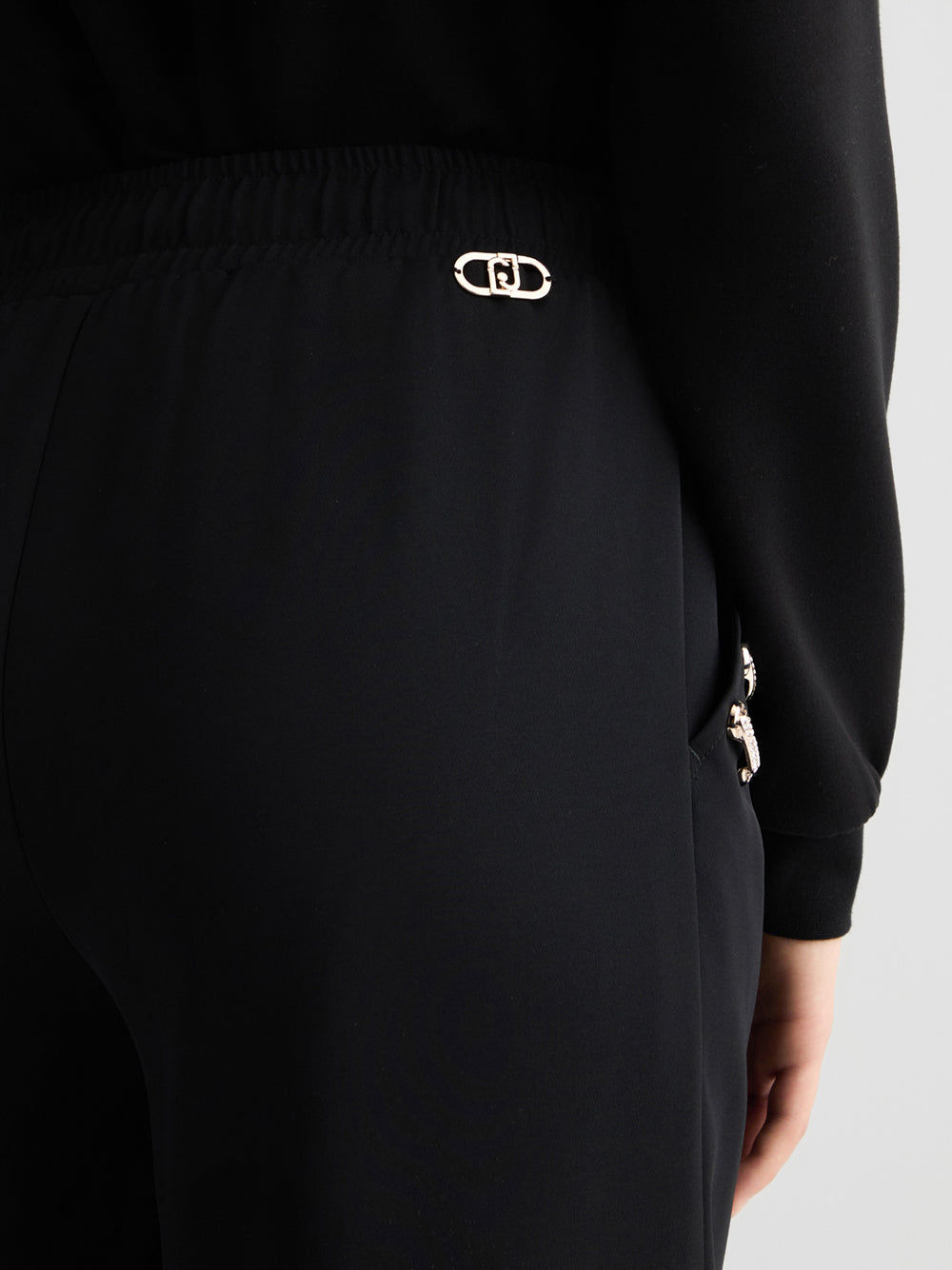 Pantalone Jogger Liu Jo Donna - Nero