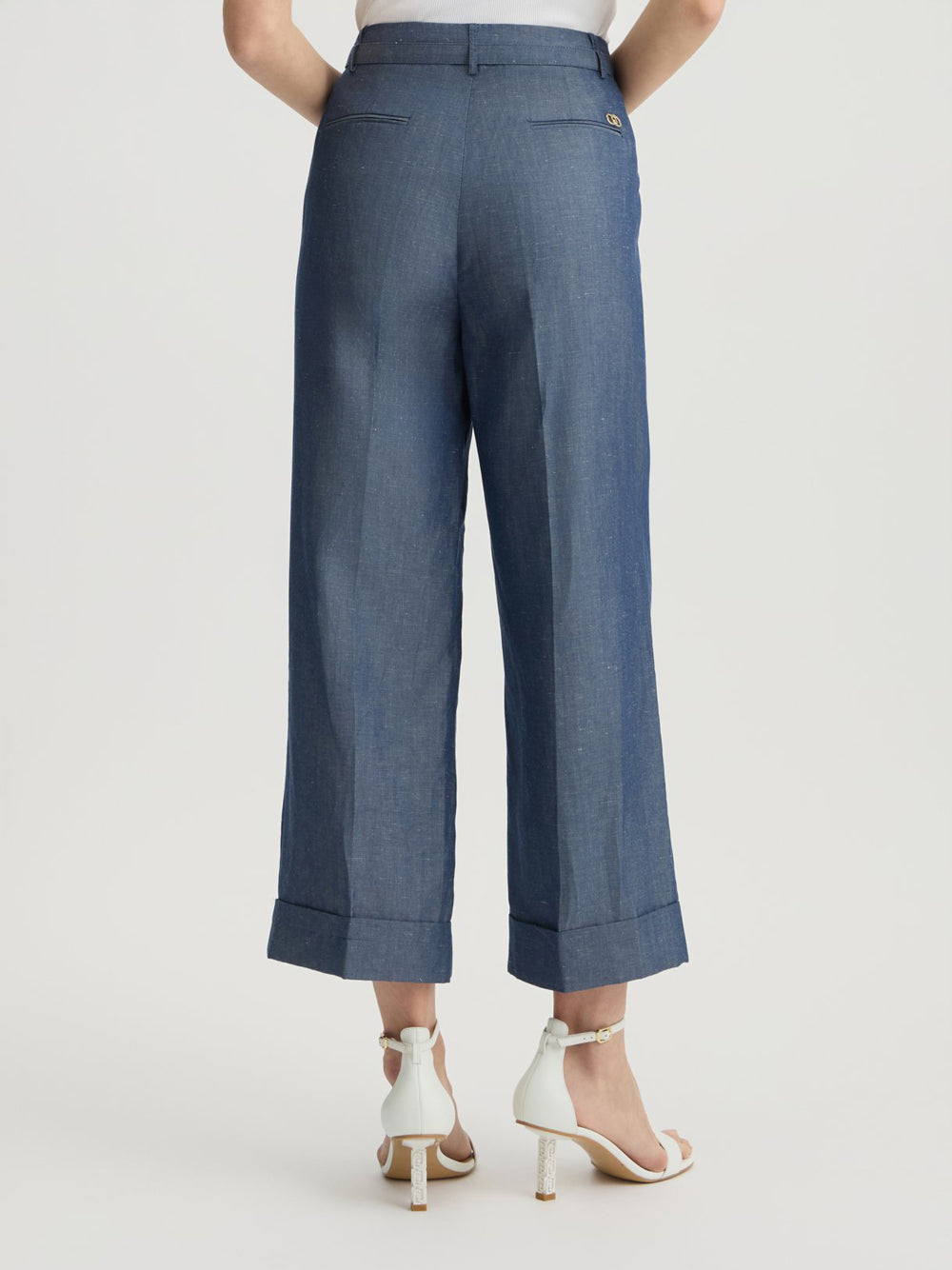Pantalone Palazzo Liu Jo Donna - Blu