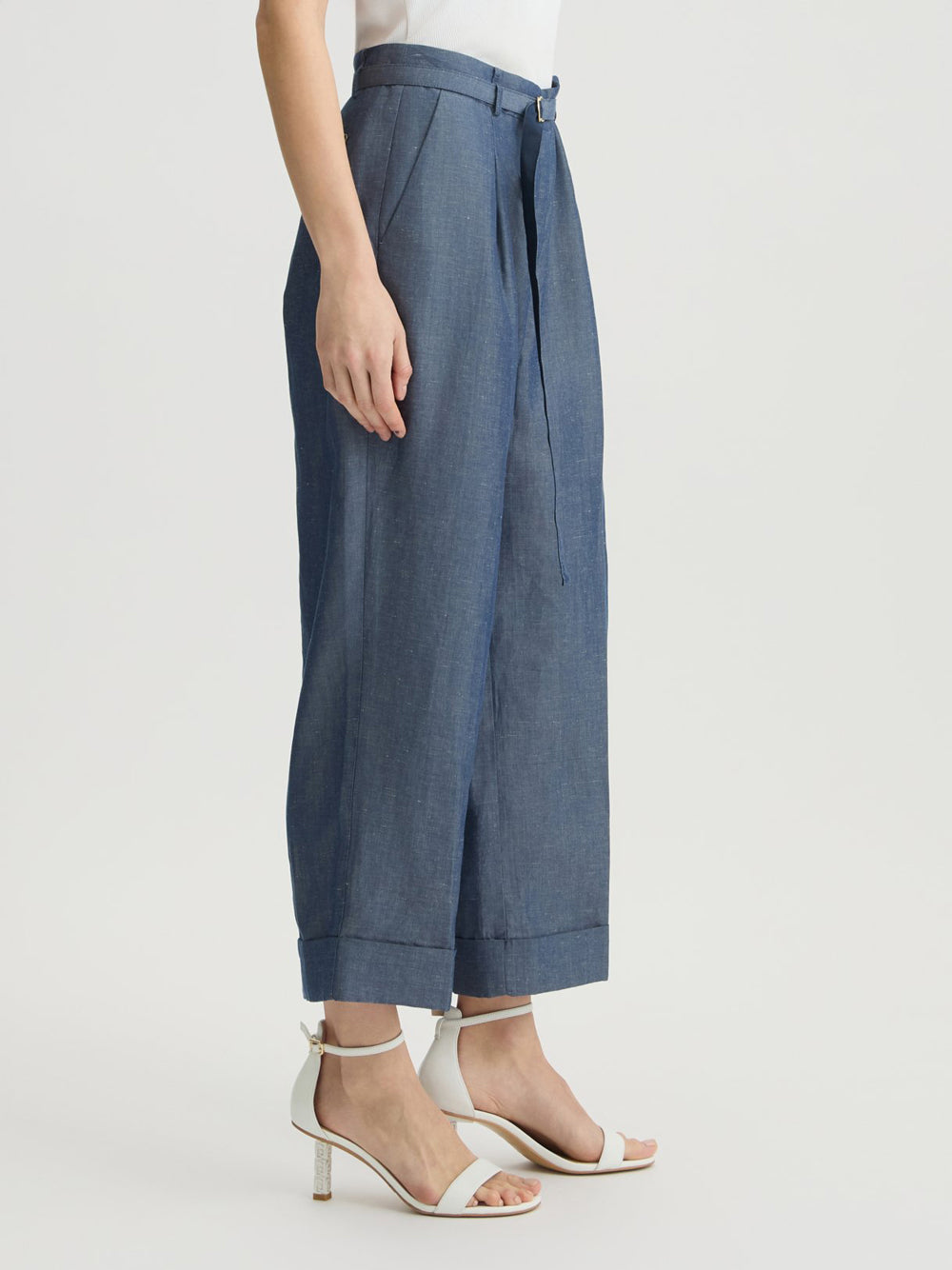 Pantalone Palazzo Liu Jo Donna - Blu