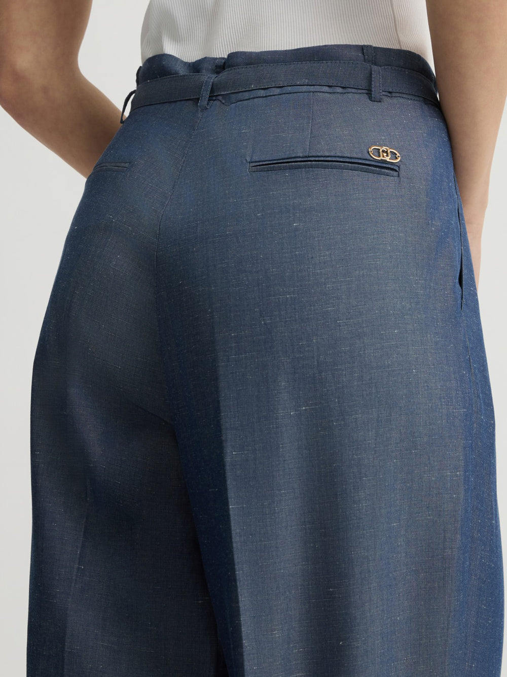 Pantalone Palazzo Liu Jo Donna - Blu