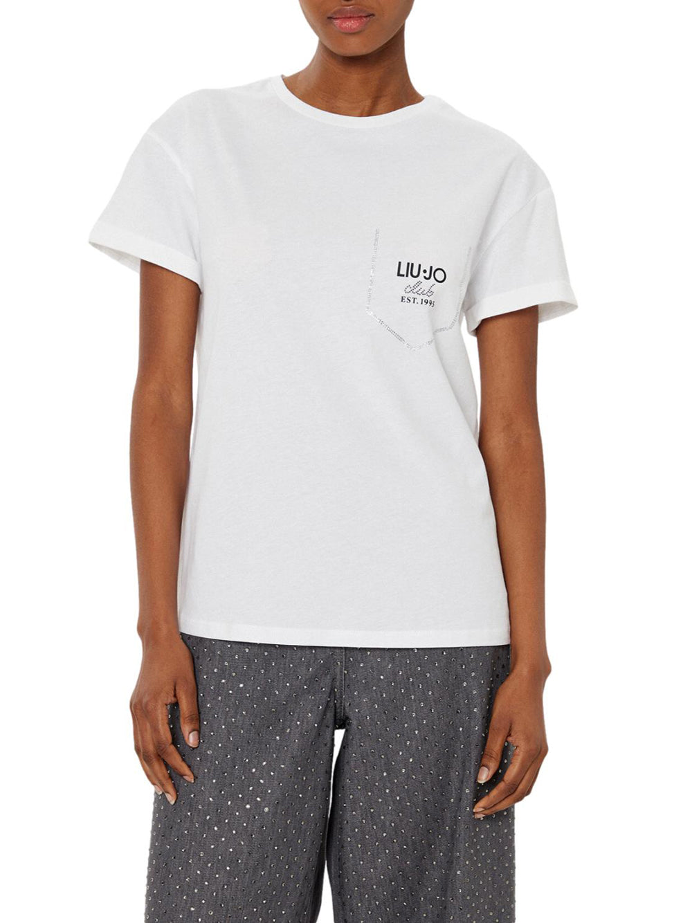 T-Shirt Liu Jo White Donna