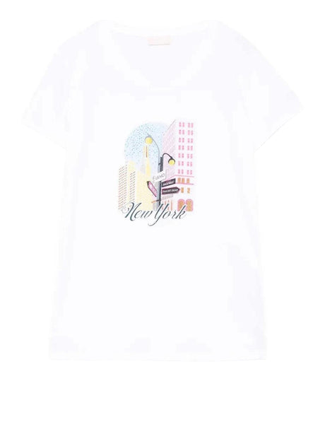 T-shirt Liu Jo White Donna