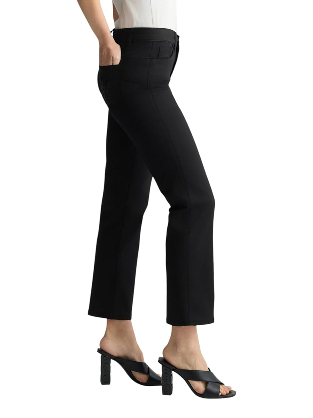Pantalone Liu Jo White Donna - Nero