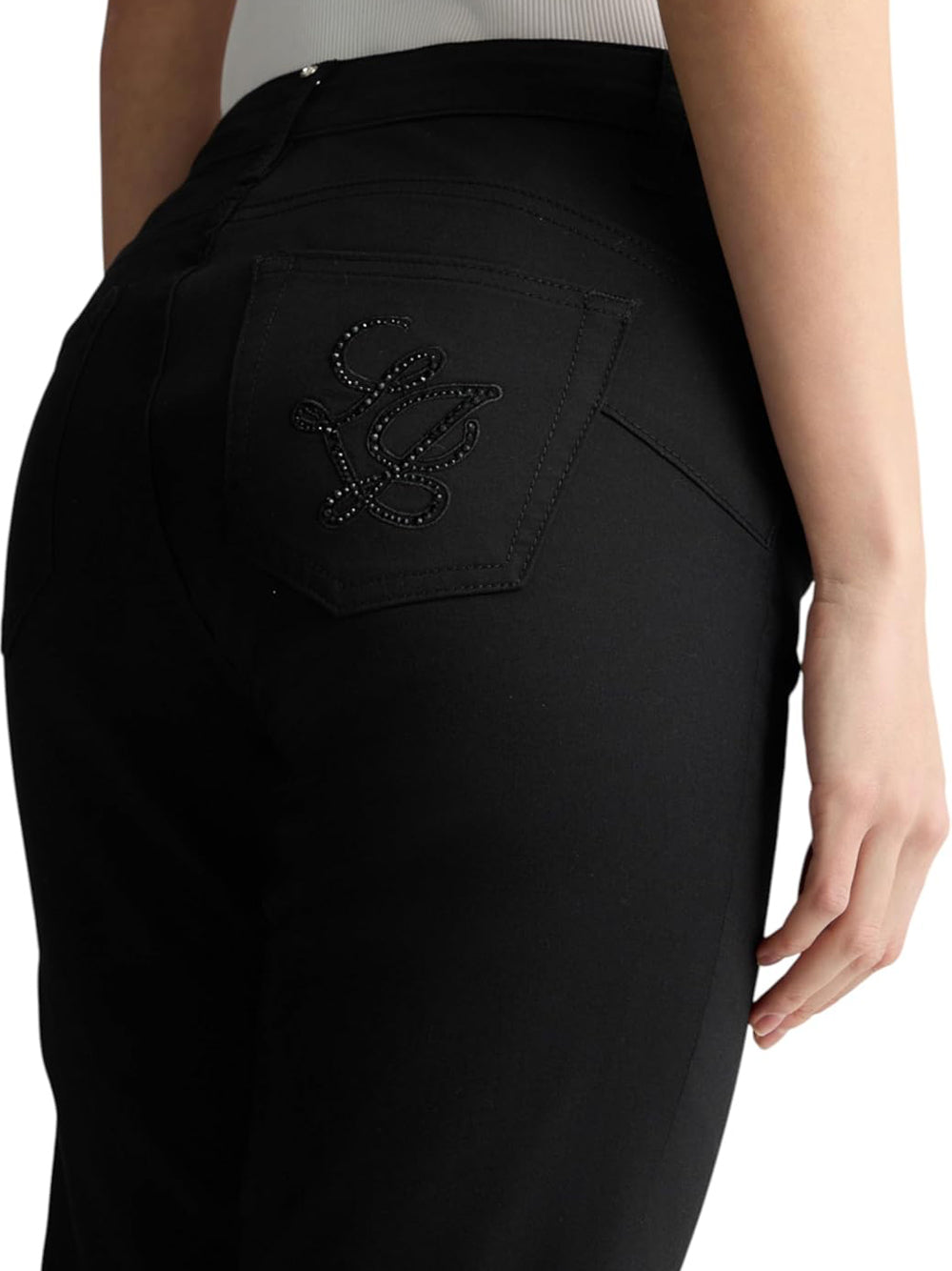 Pantalone Liu Jo White Donna - Nero