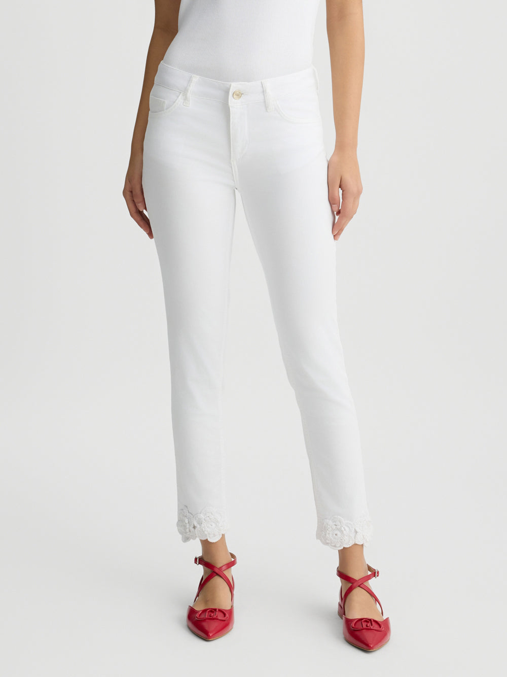 Pantalone Donna - Bianco