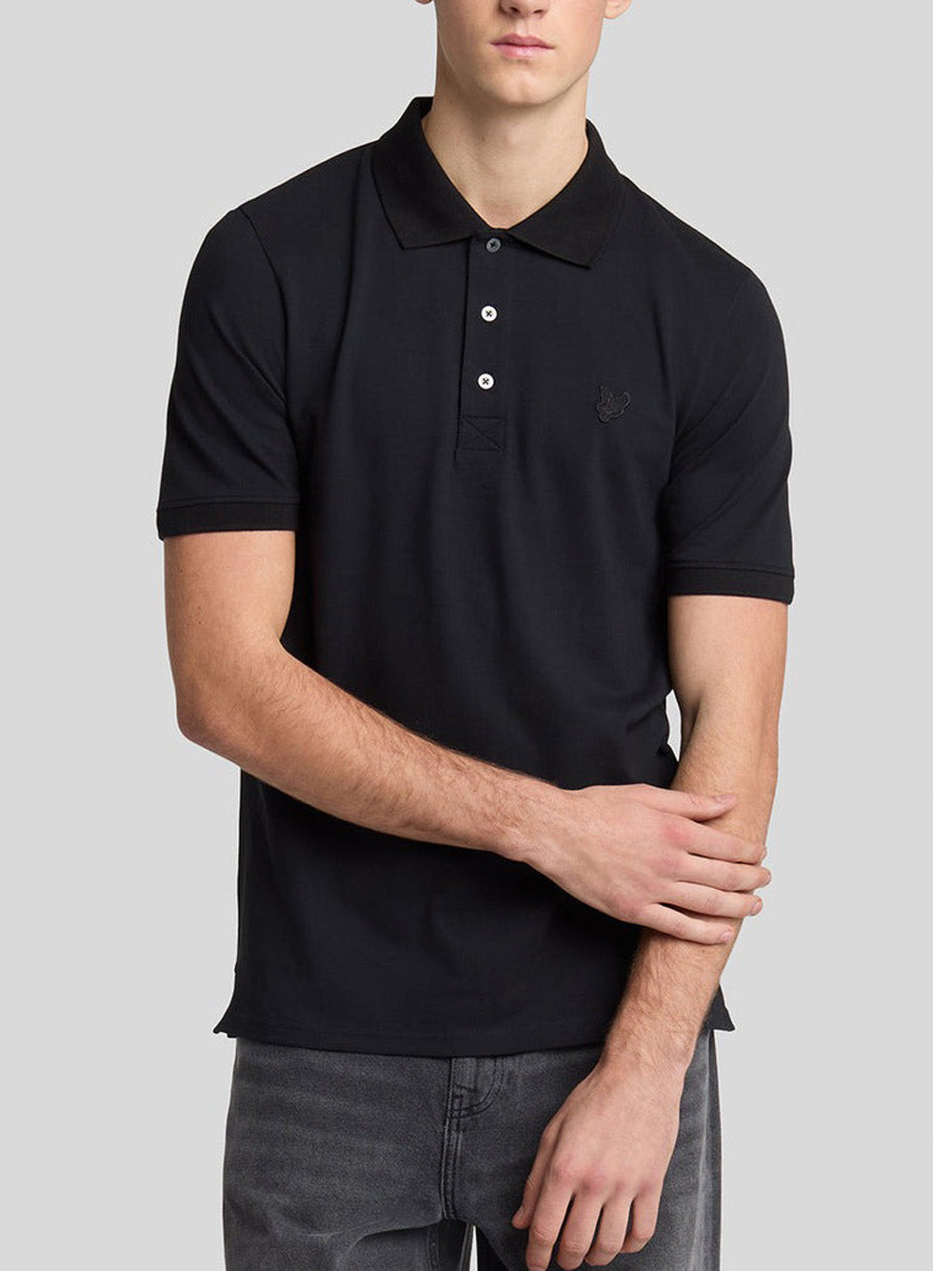 Polo Lyle & Scott Uomo - Nero