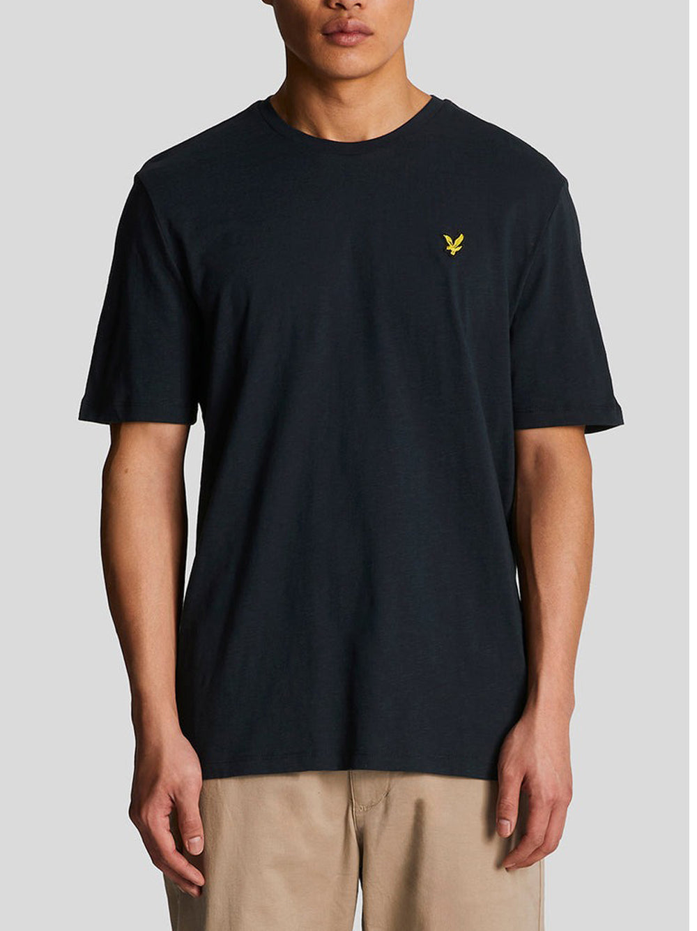 T-Shirt Slub Lyle & Scott Uomo - Blu