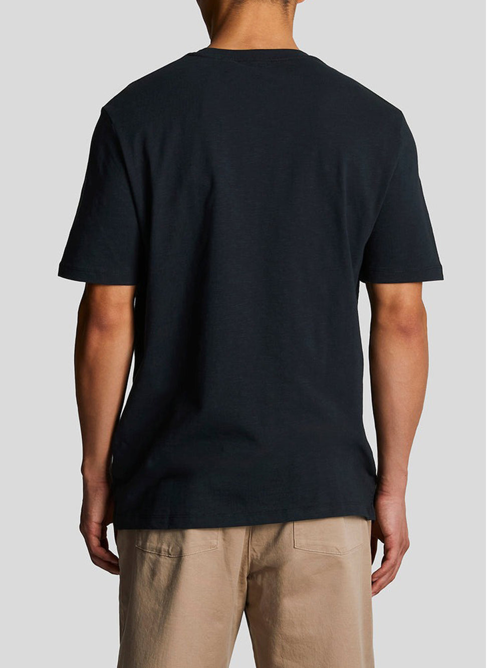 T-Shirt Slub Lyle & Scott Uomo - Blu