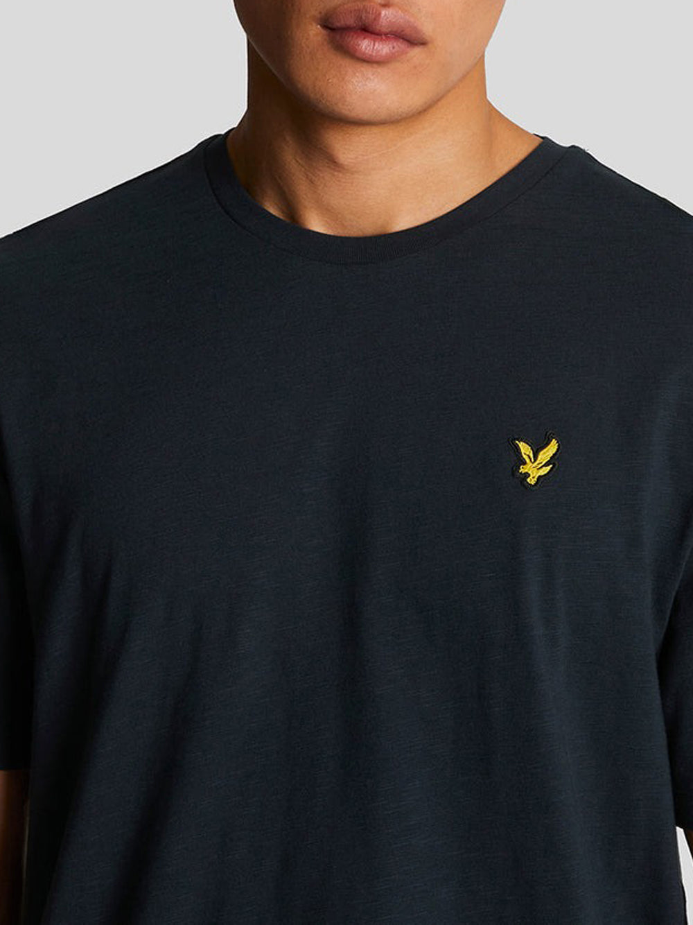 T-Shirt Slub Lyle & Scott Uomo - Blu