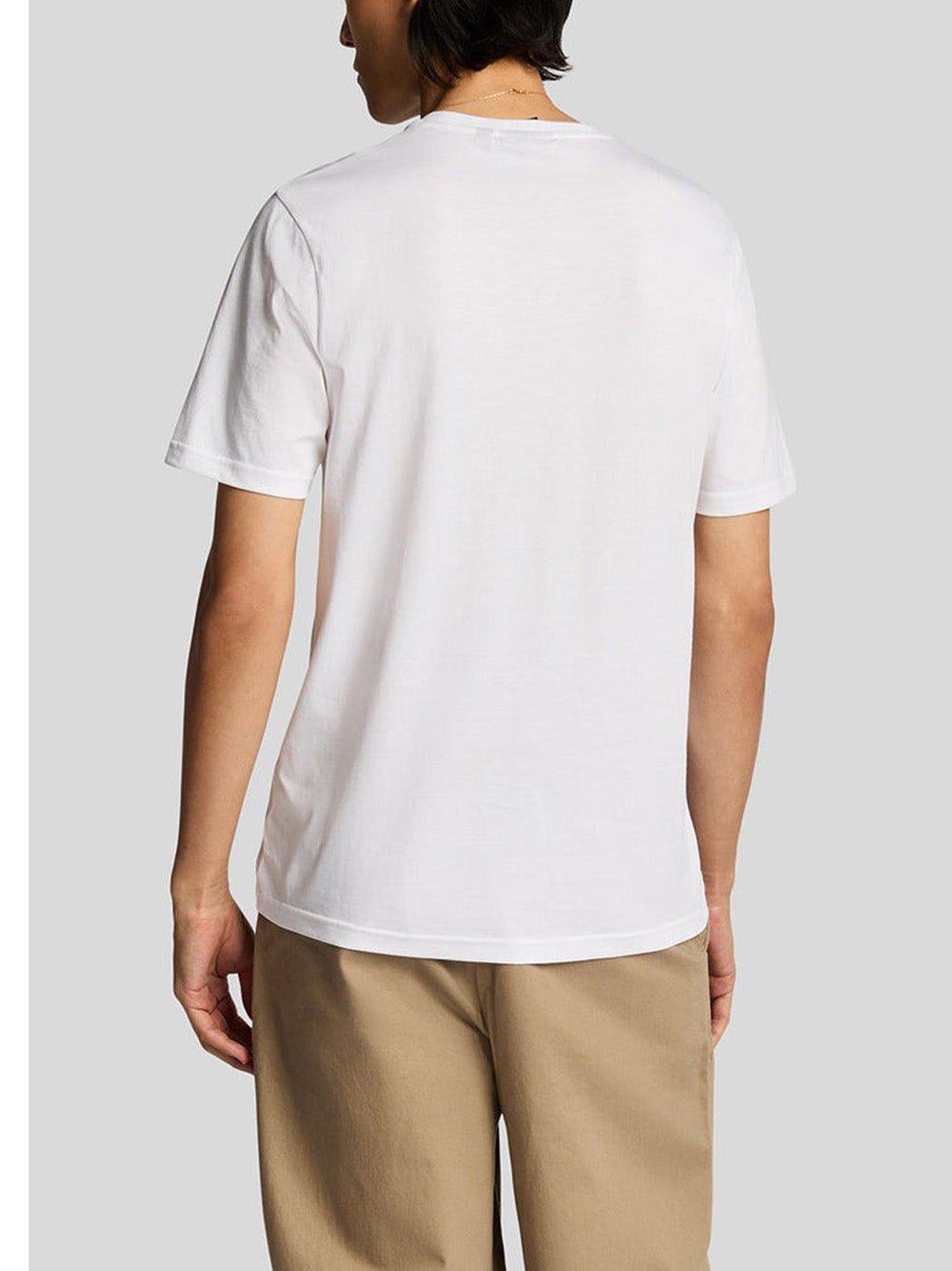 T-Shirt Superfine Lyle & Scott Uomo - Bianco