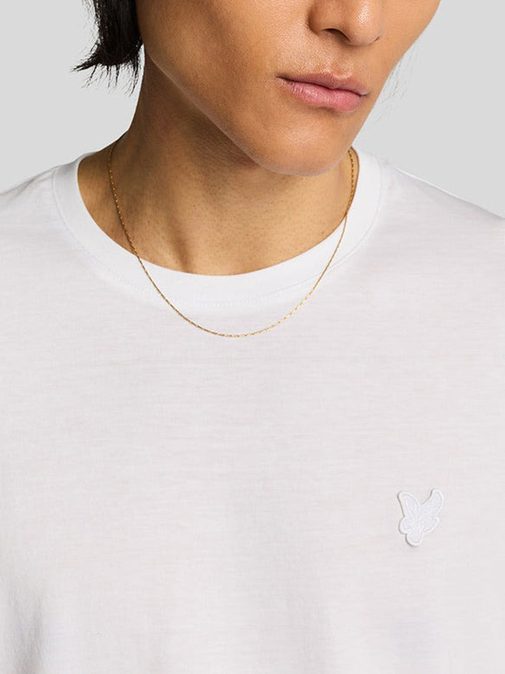 T-Shirt Superfine Lyle & Scott Uomo - Bianco