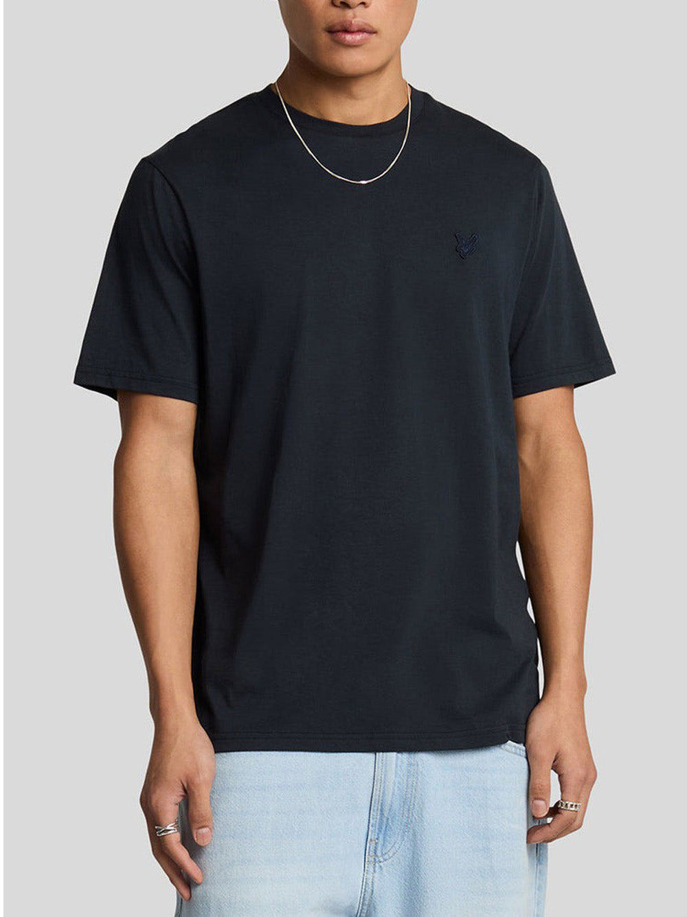 T-Shirt Superfine Lyle & Scott Uomo - Blu