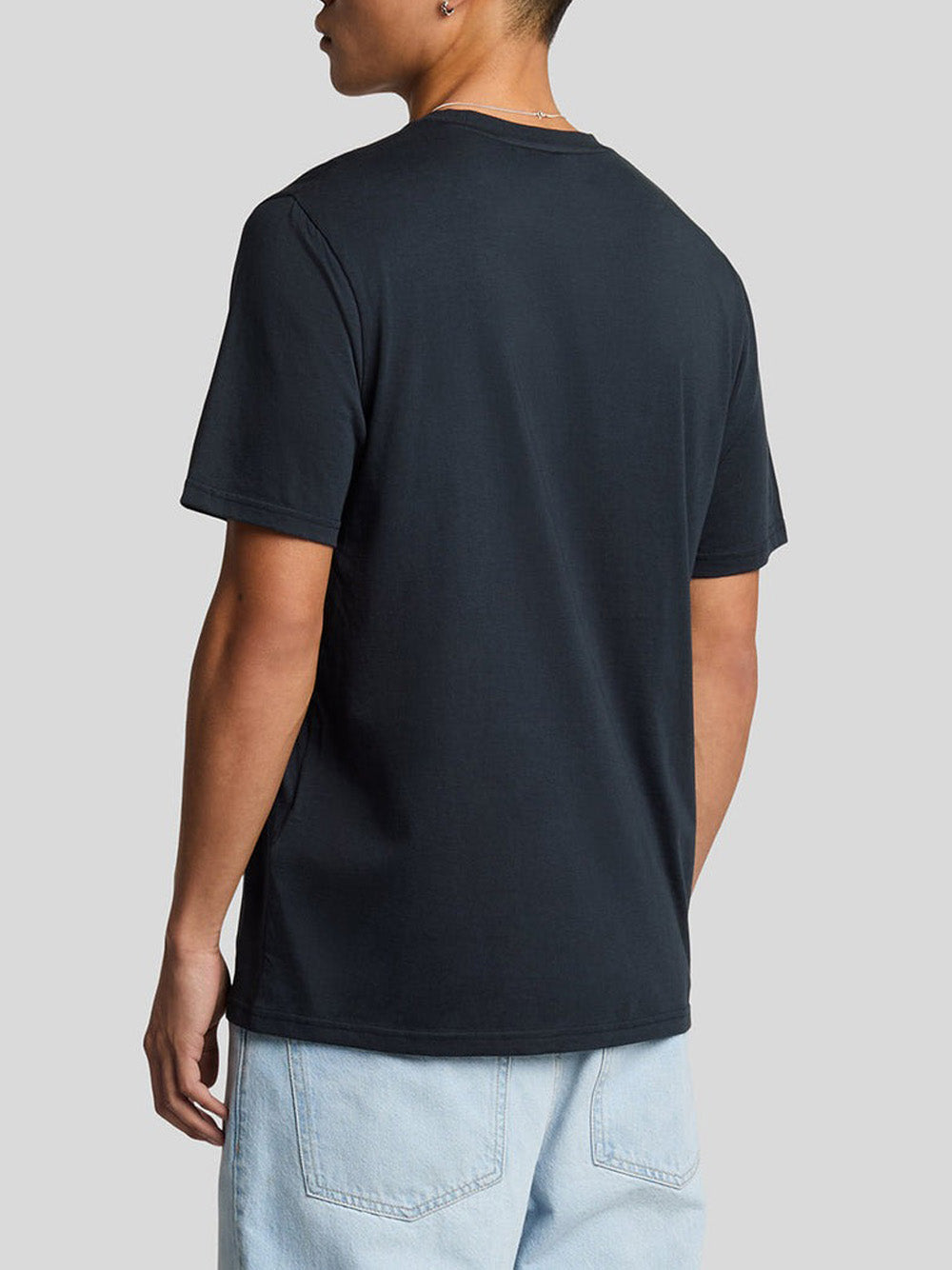 T-Shirt Superfine Lyle & Scott Uomo - Blu