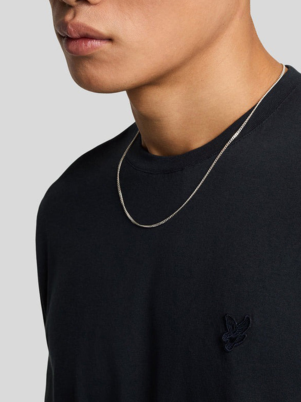 T-Shirt Superfine Lyle & Scott Uomo - Blu