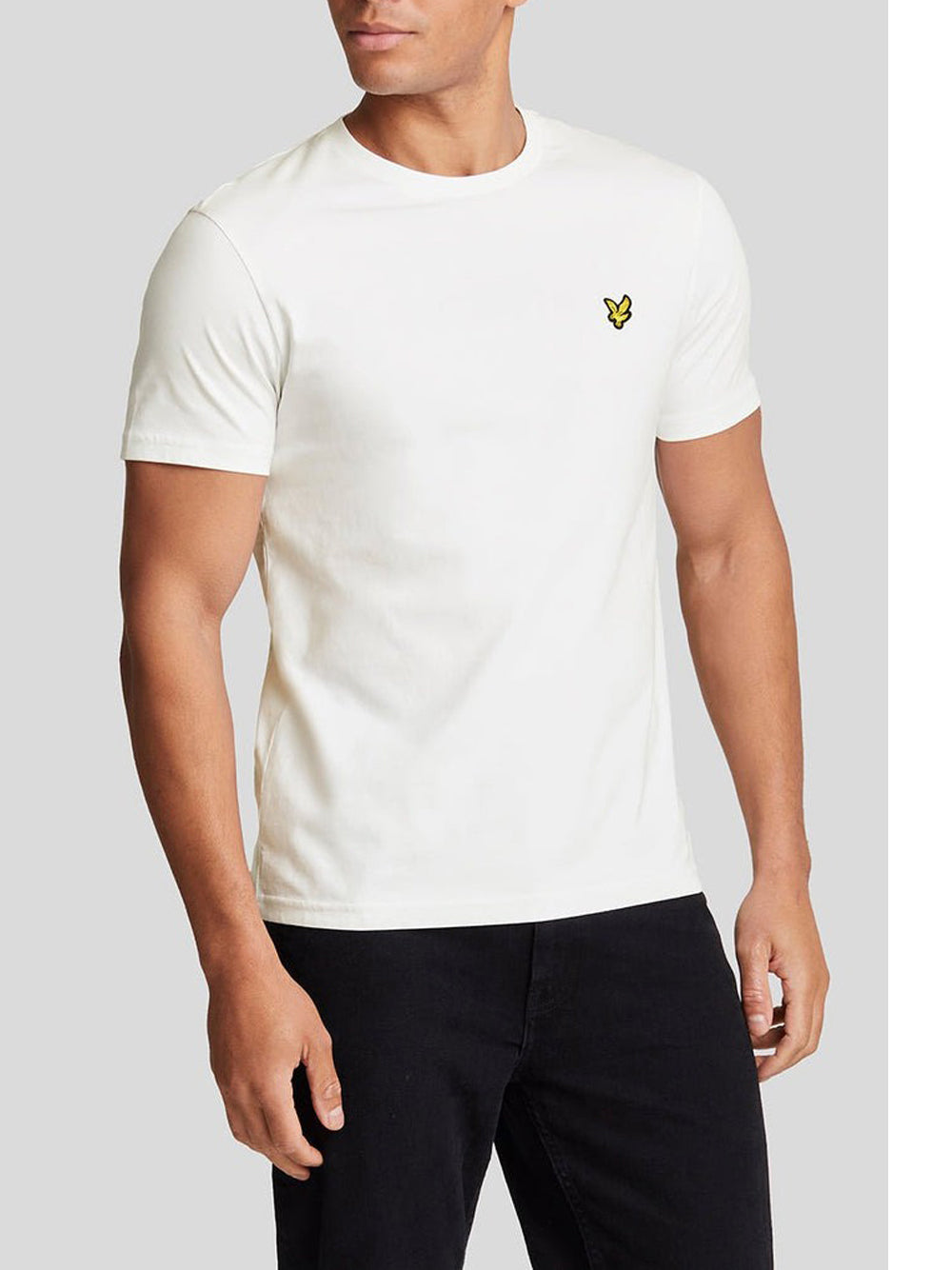 T-shirt Plain Lyle & Scott Uomo - Bianco