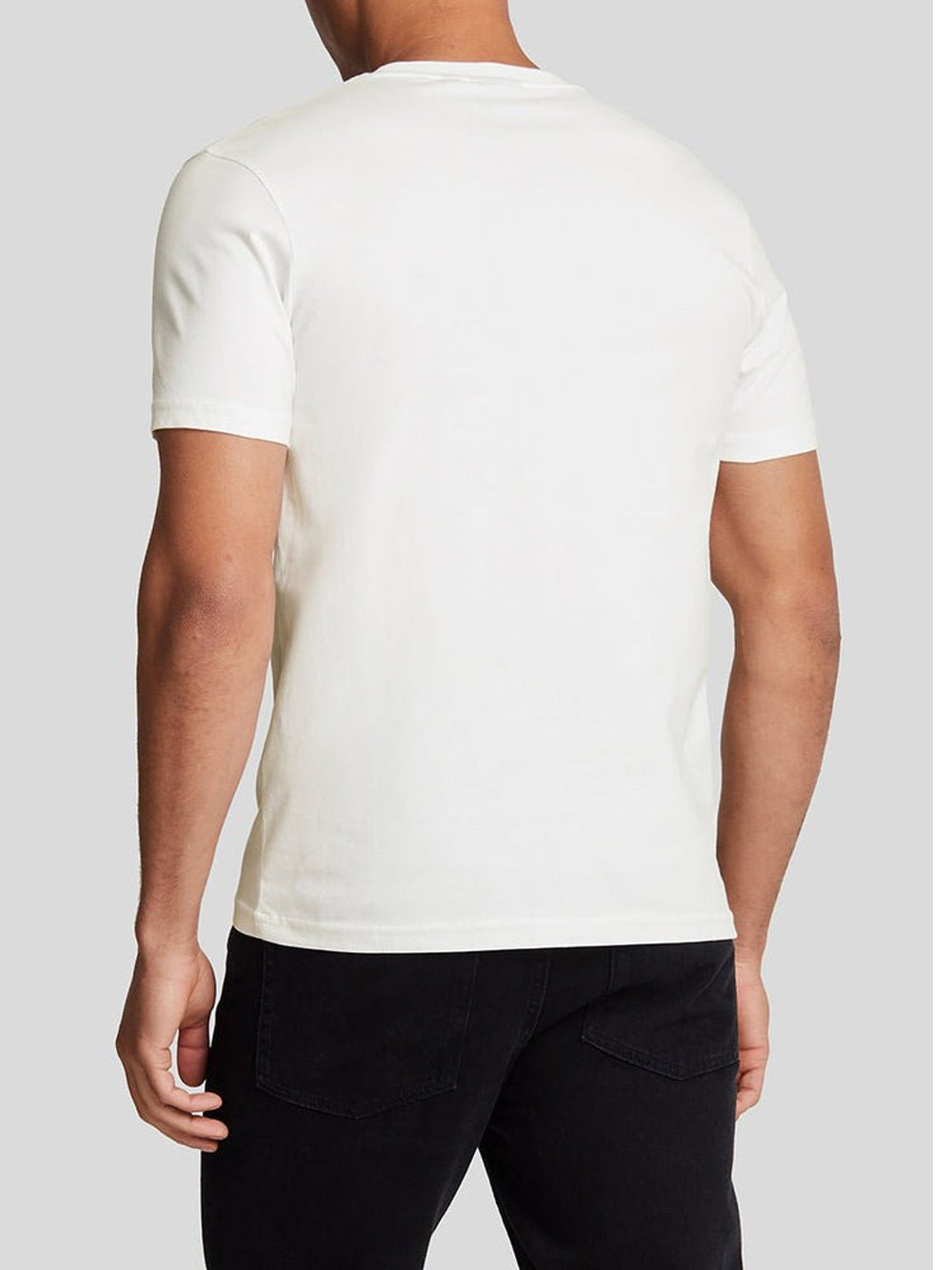T-shirt Plain Lyle & Scott Uomo - Bianco