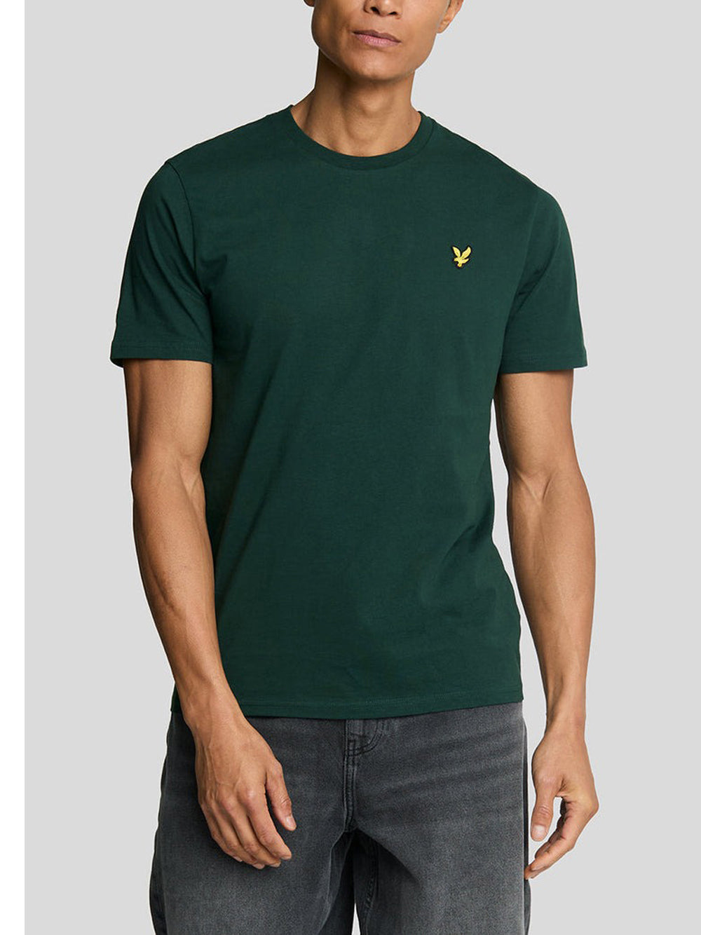 T-shirt Plain Lyle & Scott Uomo - Verde