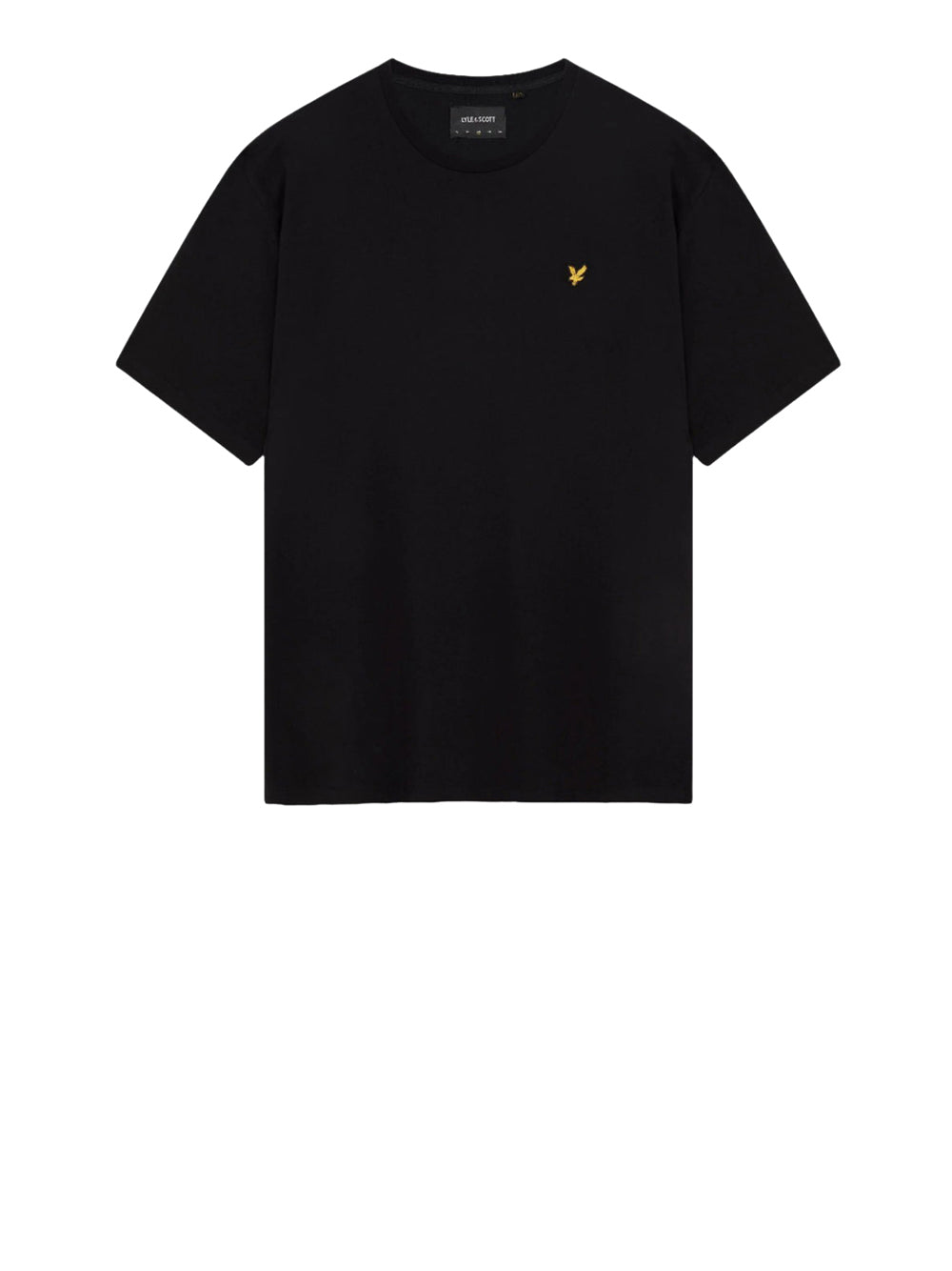 T-shirt Plain Lyle & Scott Uomo - Nero