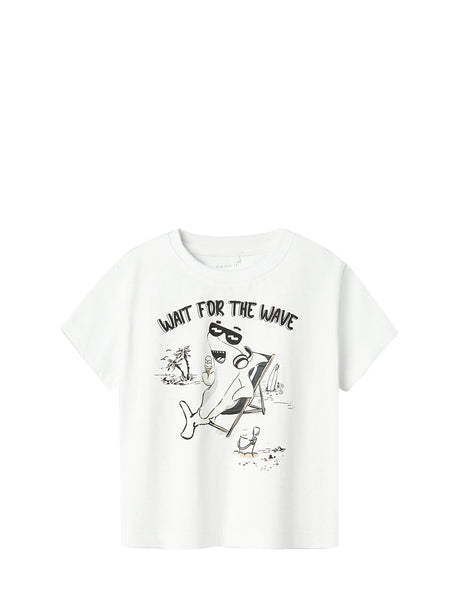 T-Shirt Kid Bimba - Bianco