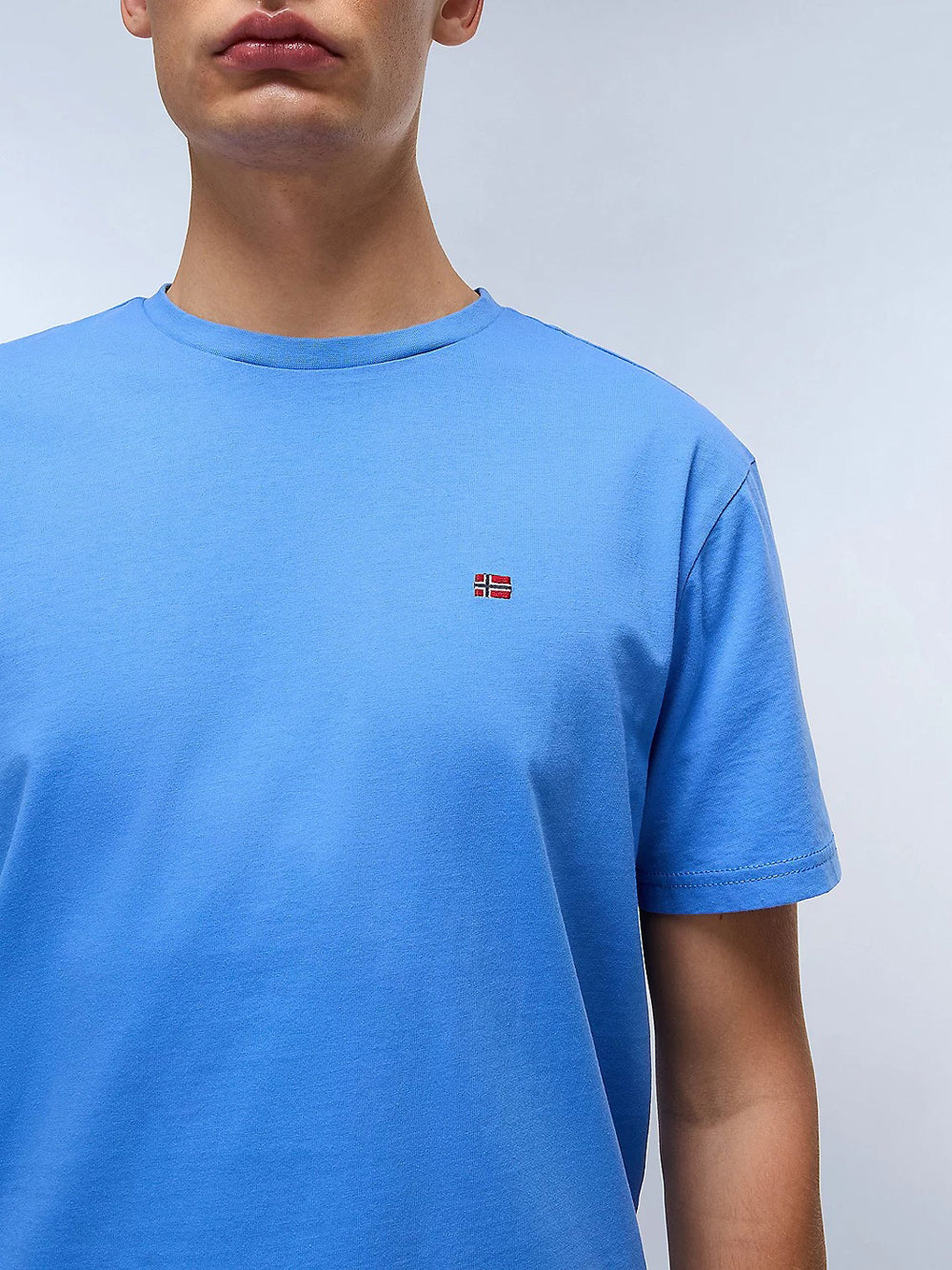 T-shirt Napapijri Uomo - Blu