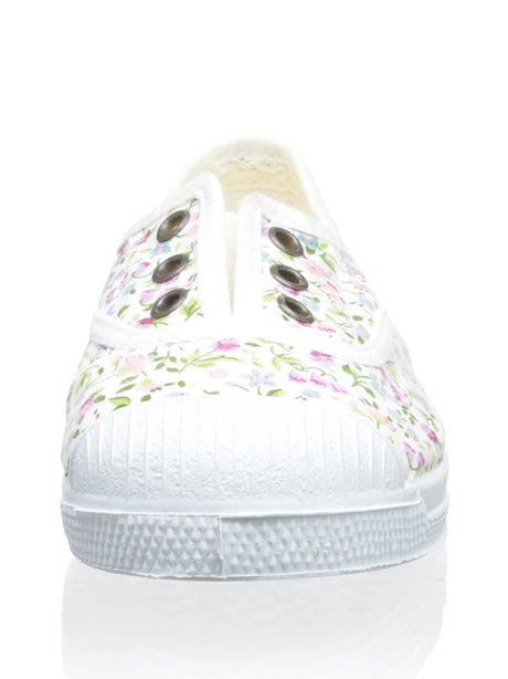 Scarpe In Tela Natural World Bambina - Bianco