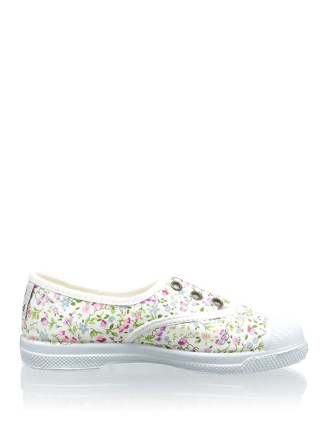 Scarpe In Tela Natural World Bambina - Bianco