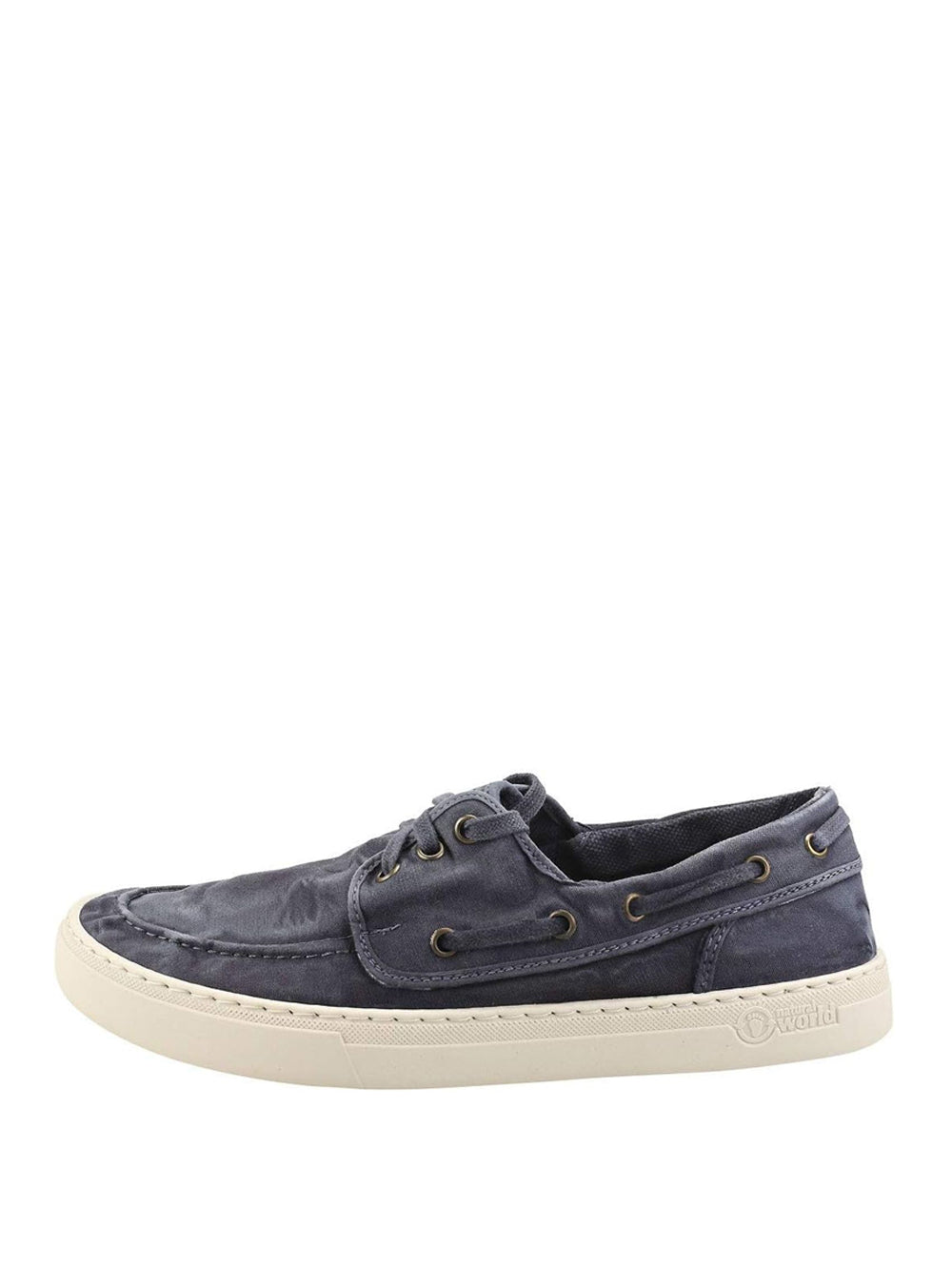 Scarpe In Tela Natural World Uomo - Blu