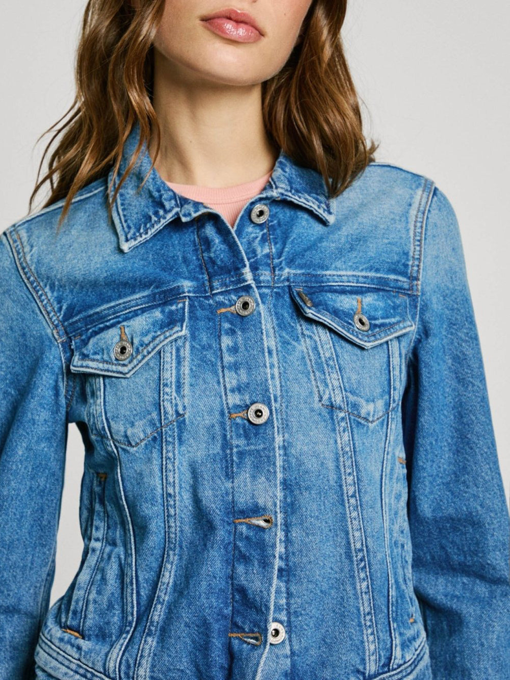 Giubbino Di Jeans Pepe Jeans Donna - Denim