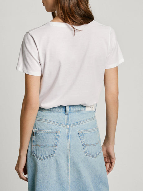 T-Shirt Pepe Jeans Donna - Bianco