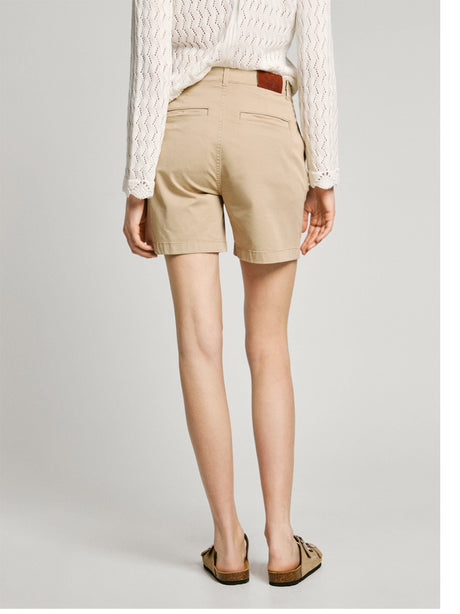 Shorts Pepe Jeans Donna - Beige