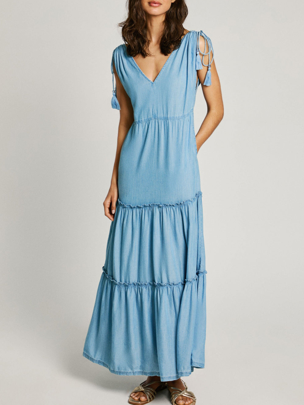 Vestito Effie Pepe Jeans Donna - Blu