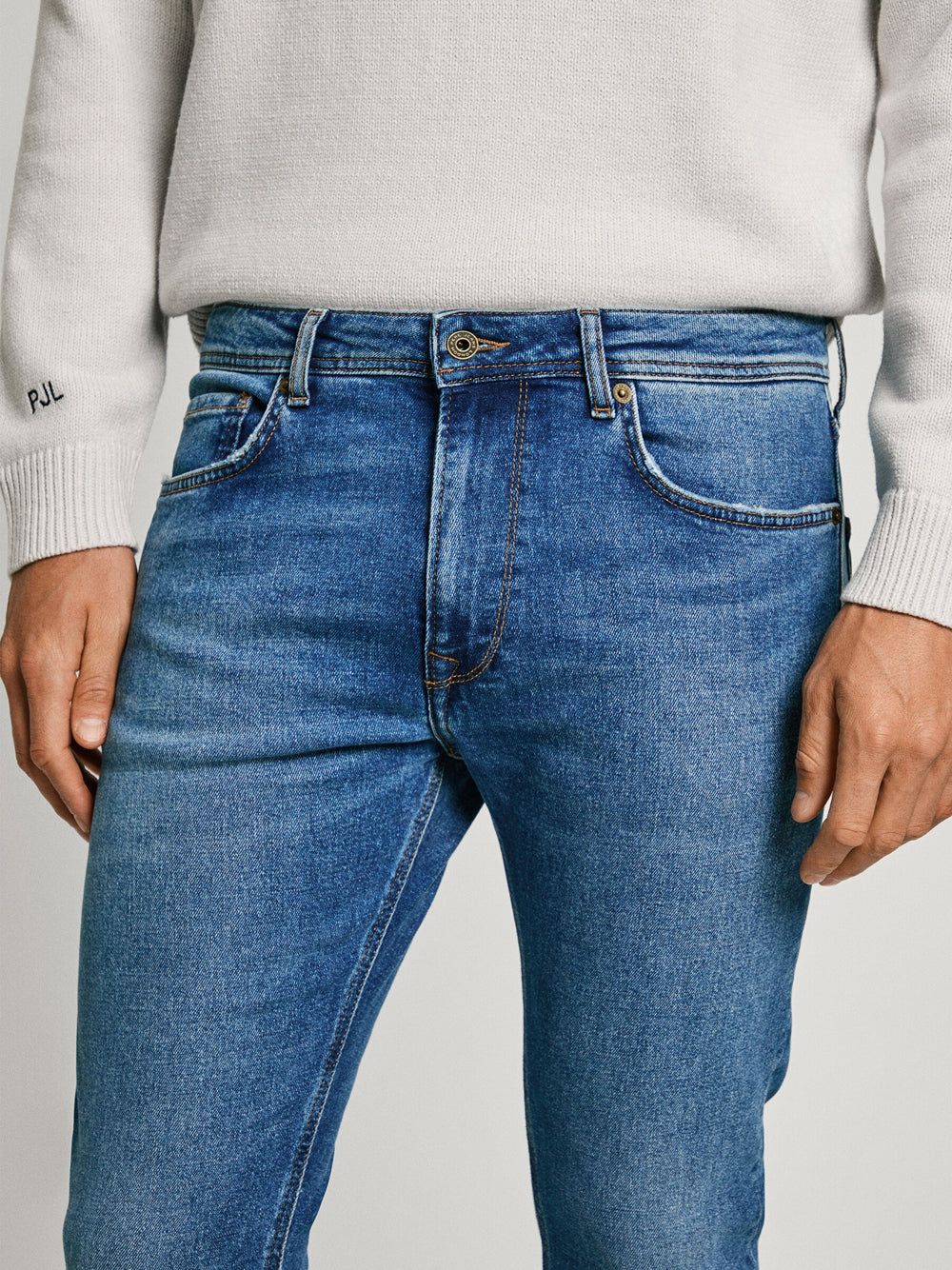 Jeans Tapered Pepe Jeans Stanley Uomo - Denim
