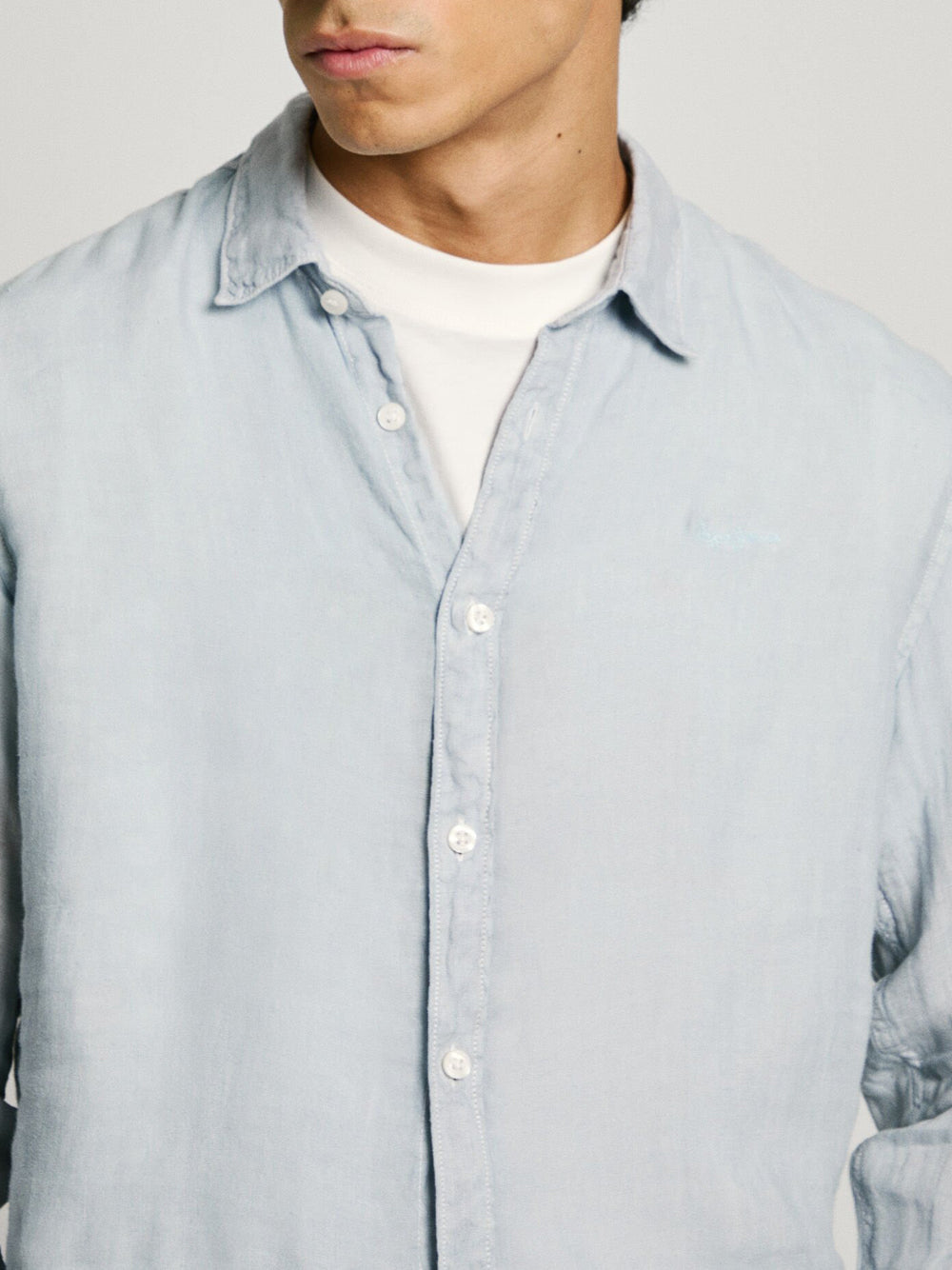 Camicia Arnau Pepe Jeans Uomo - Celeste