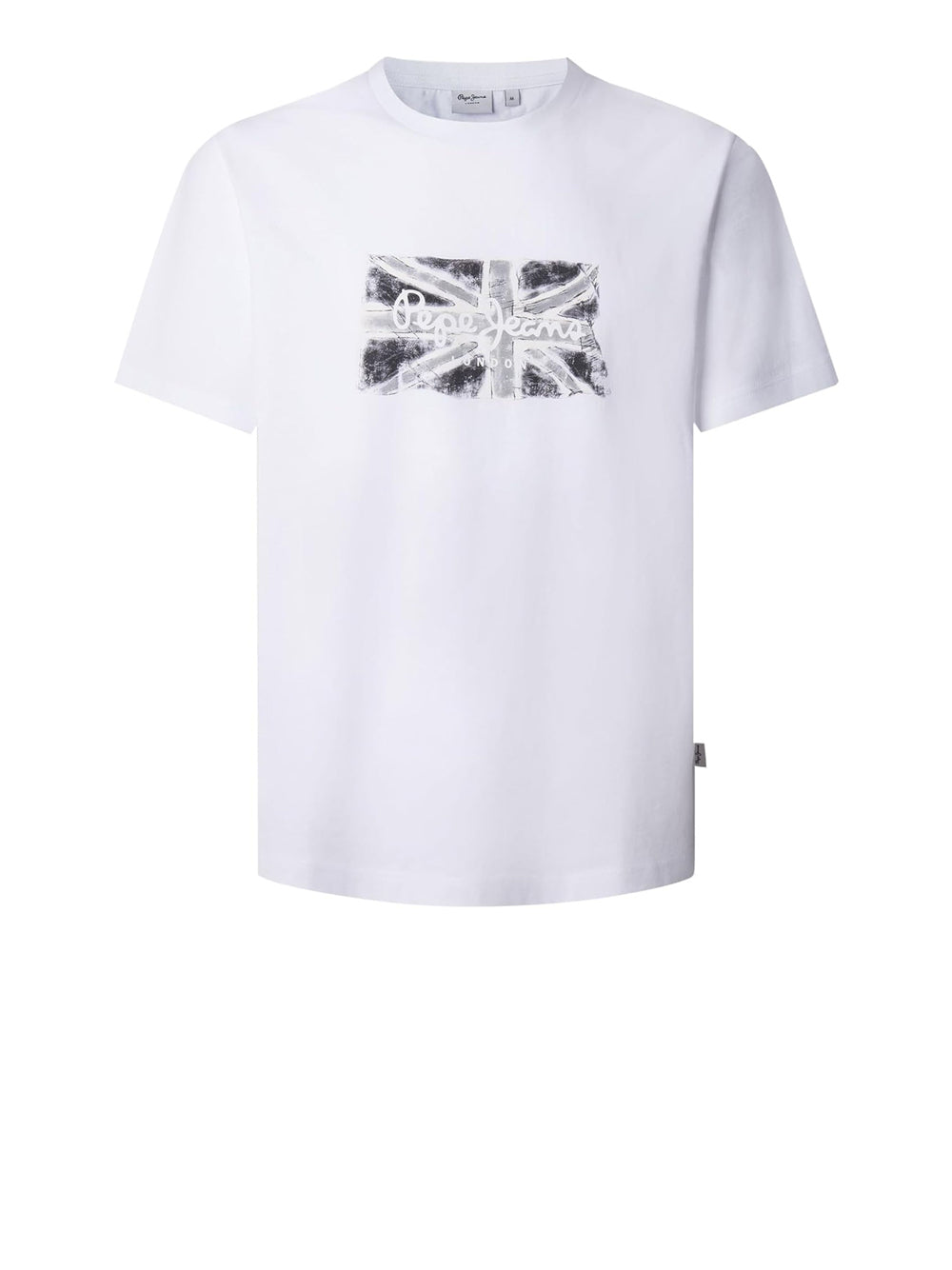 T-Shirt Pepe Jeans Flag Uomo - Bianco