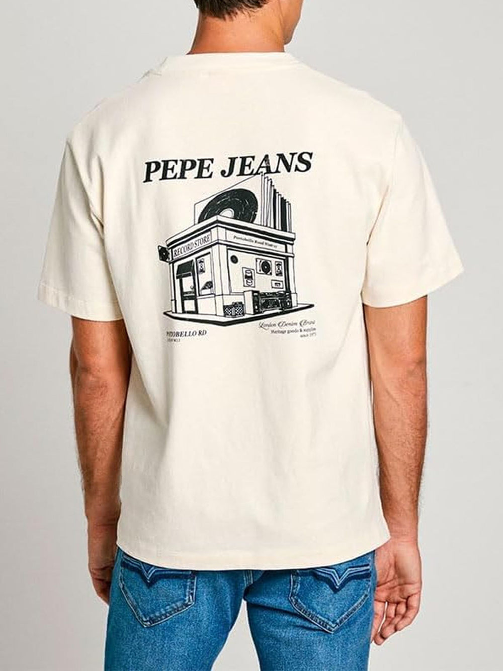 T-Shirt Dalton Tee Pepe Jeans Uomo - Bianco