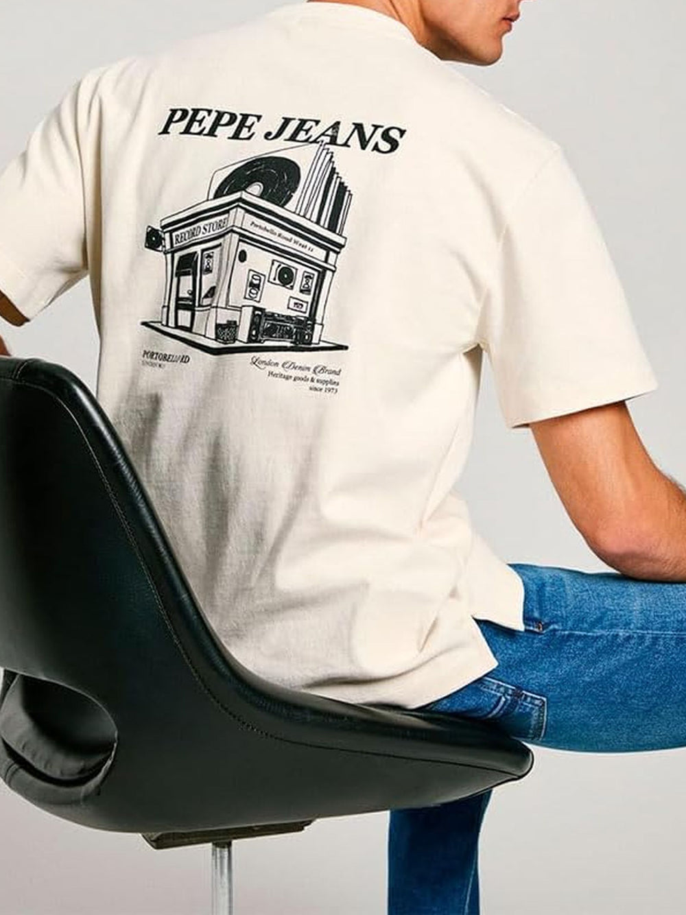 T-Shirt Dalton Tee Pepe Jeans Uomo - Bianco