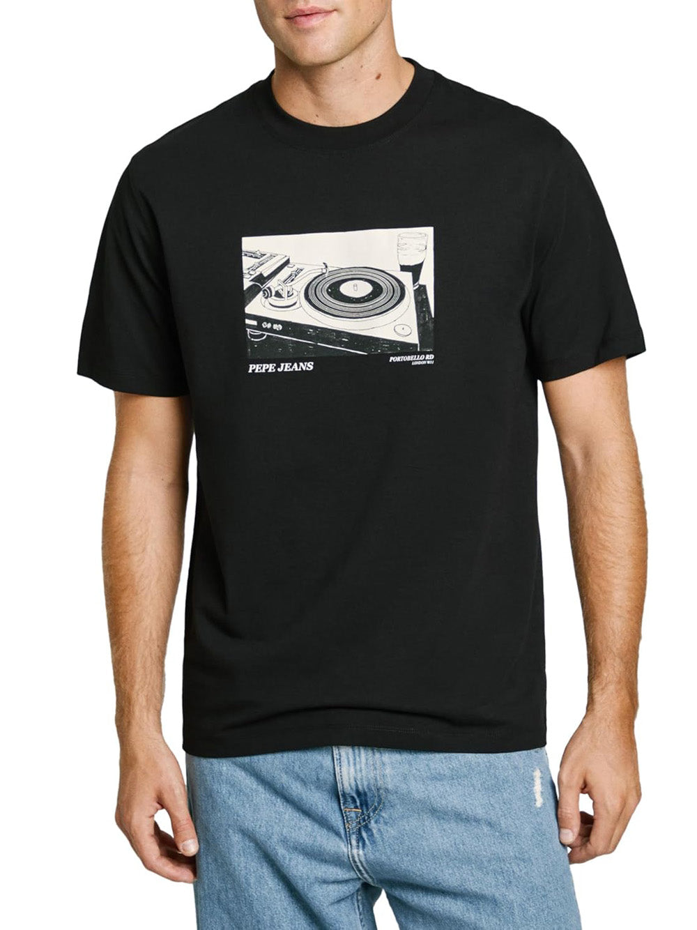 T-shirt Perry Pepe Jeans Uomo - Nero