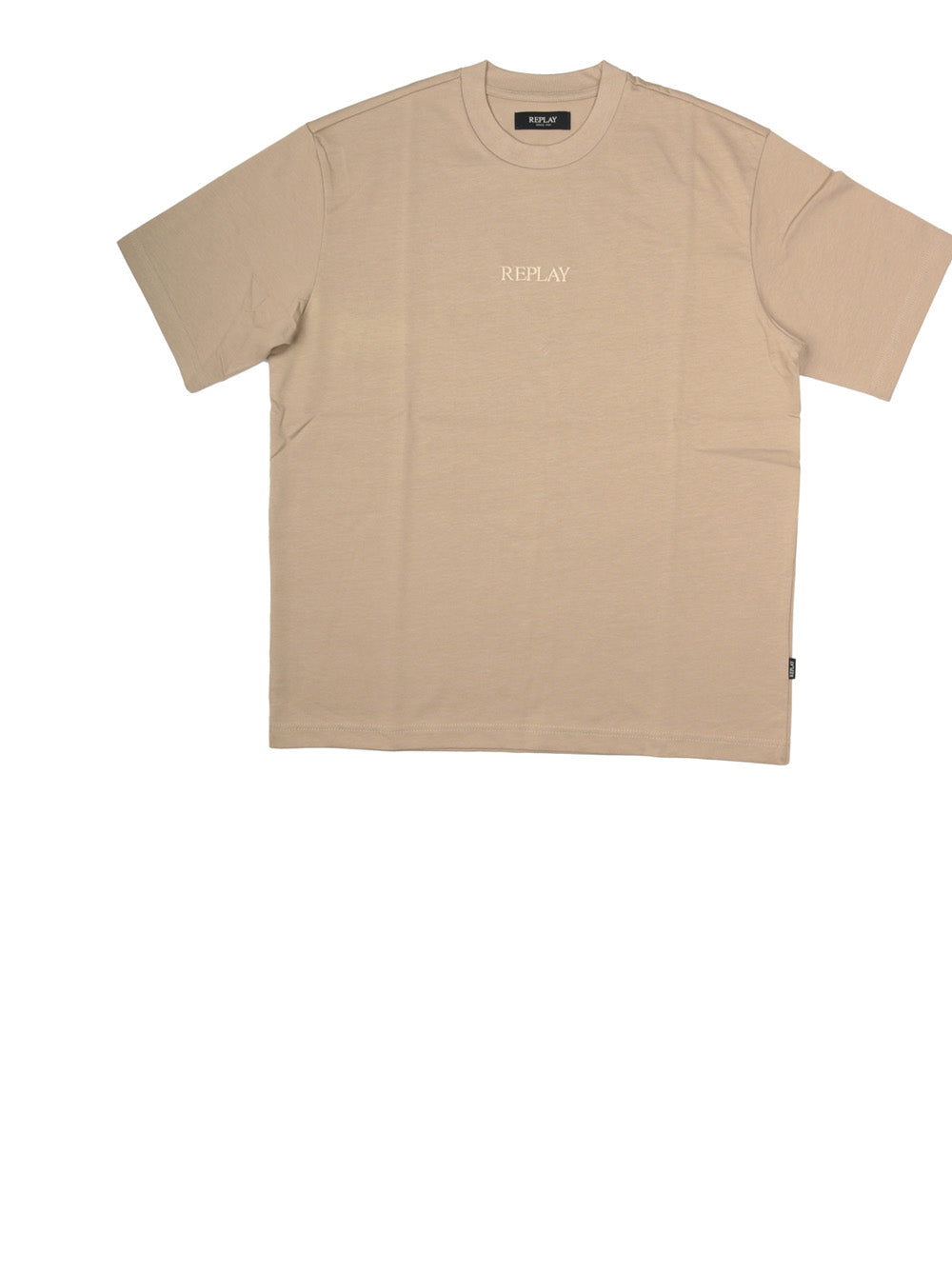 T-Shirt Over Replay Uomo - Grigio