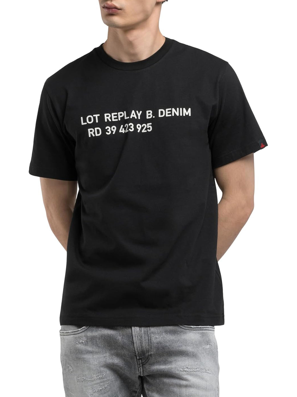 T-shirt Replay Uomo - Nero